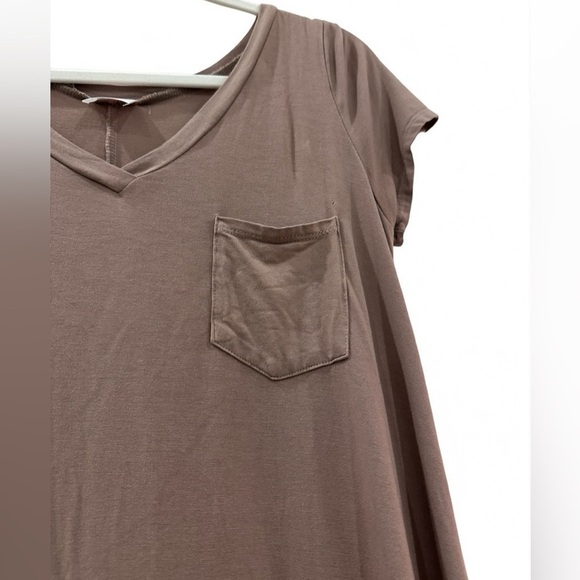 Wanna B Rusty Pink Tshirt Dress Small - Picture 3 of 8